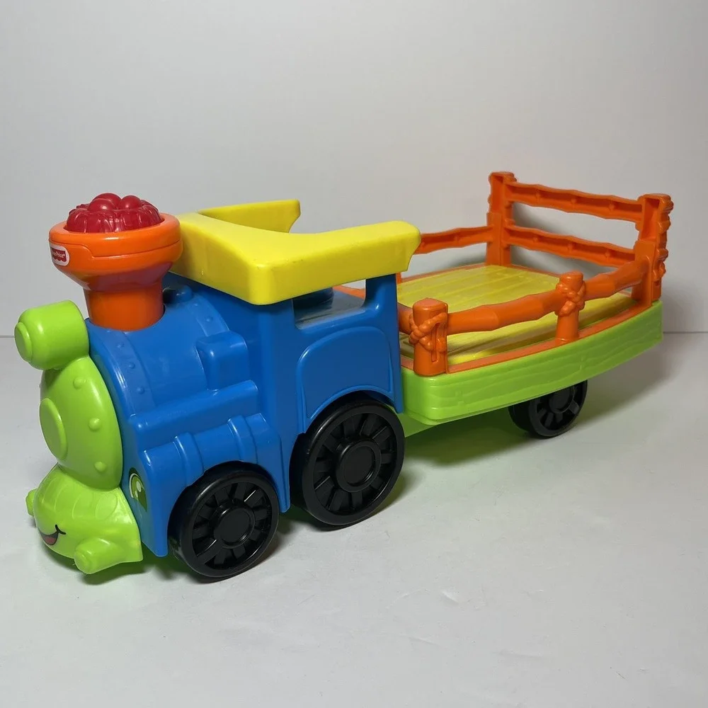 Fisher Price Little People Choo-Choo Zoo Train Musical Works see Video
